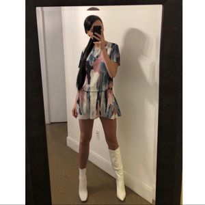 Watercolor dress 🤍